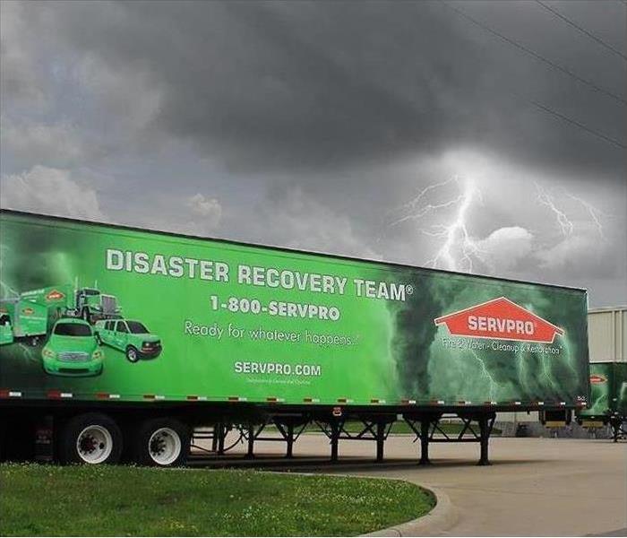 Disaster Recovery truck responds to storm